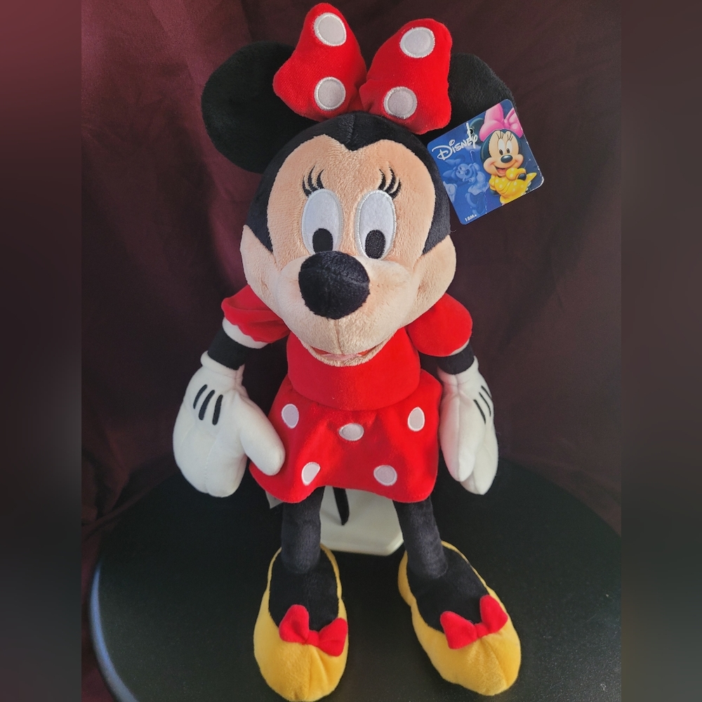 Disney Red Minnie Mouse Medium 16" including ears